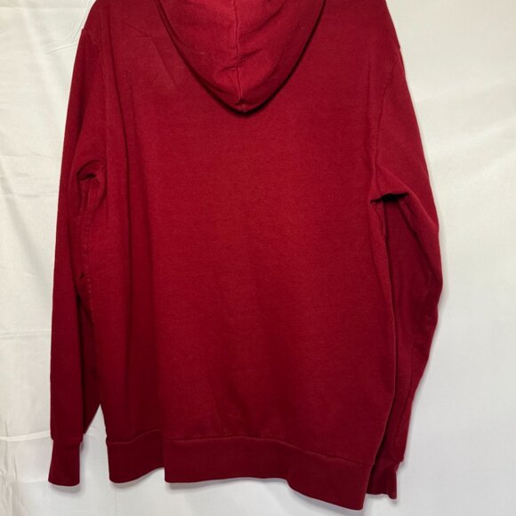 Old Navy California Men's Zip-Front hoodie X-Large Red - Picture 3 of 3
